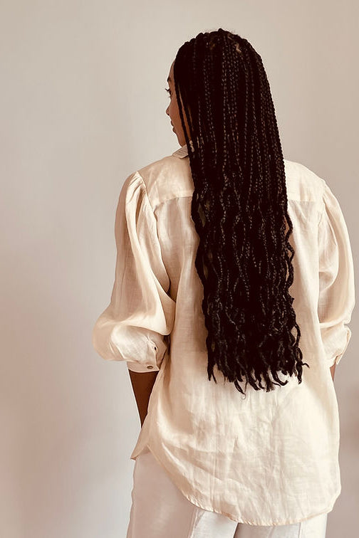 Top Bluss / Blusón Crema