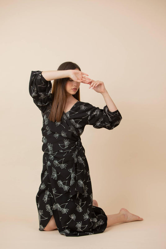 Blusa de Amarrar Lyche Negro