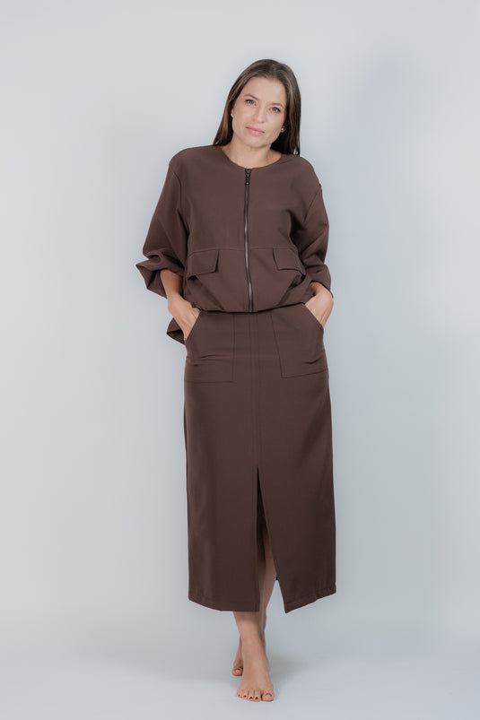 Chaqueta Bomby Cocoa