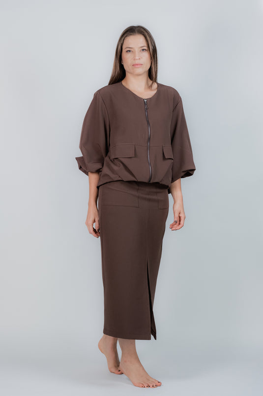 Chaqueta Bomby Cocoa