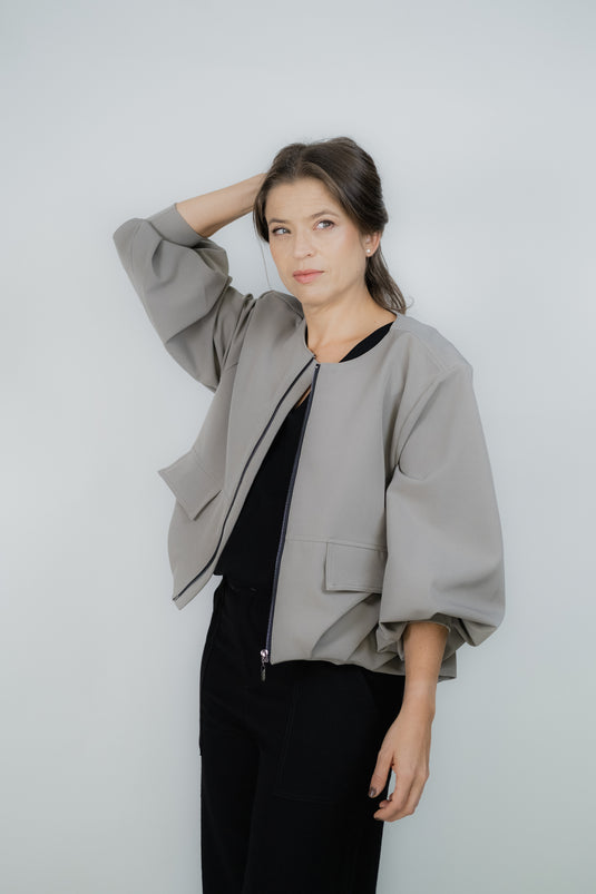 Chaqueta Bomby Gris