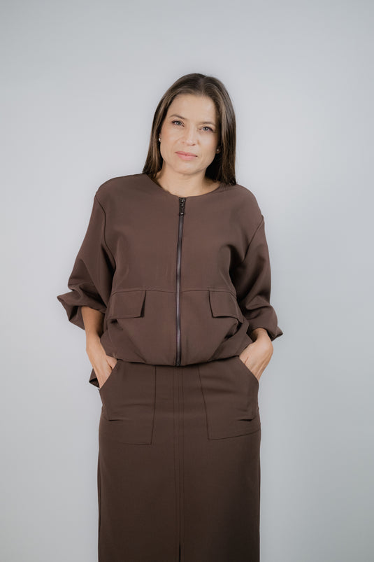 Chaqueta Bomby Cocoa