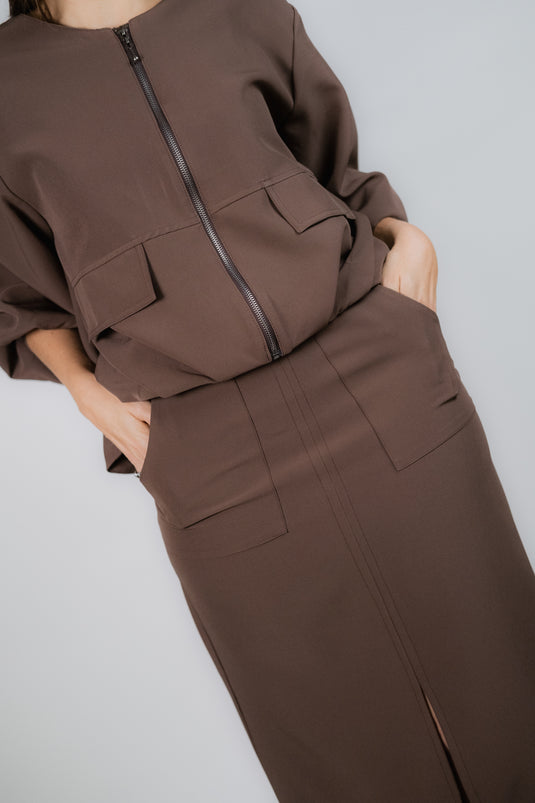 Chaqueta Bomby Cocoa