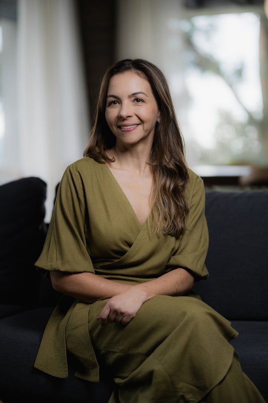 Bata Wrap Lino Aceituna