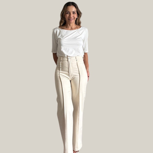 Pantalon Viena Crudo