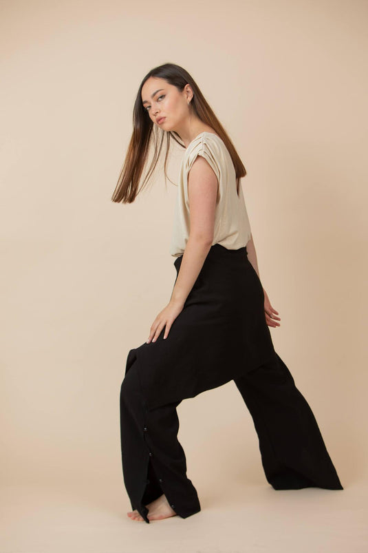 Falda Pantalón Aura Negro