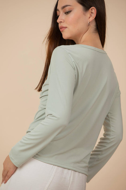 Top Angie Mint