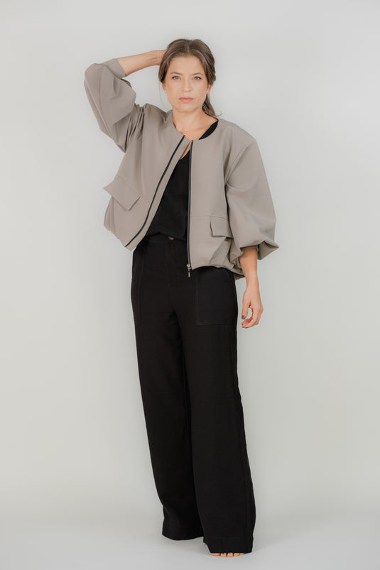 Chaqueta Bomby Gris