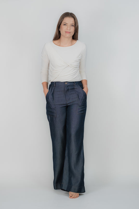 Top Angie Off White