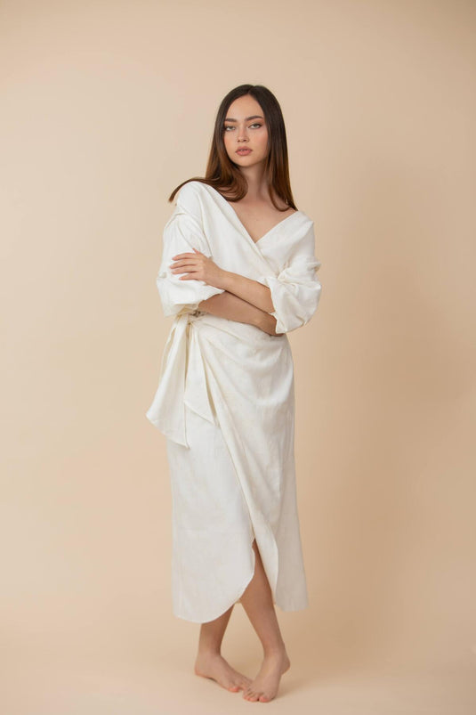 Falda de Amarrar Lyche Ivory
