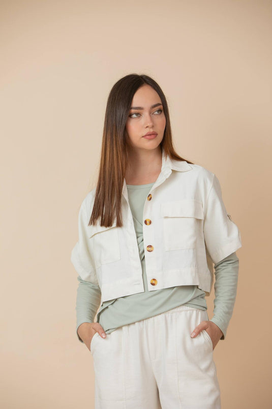 Crop Set Ivory