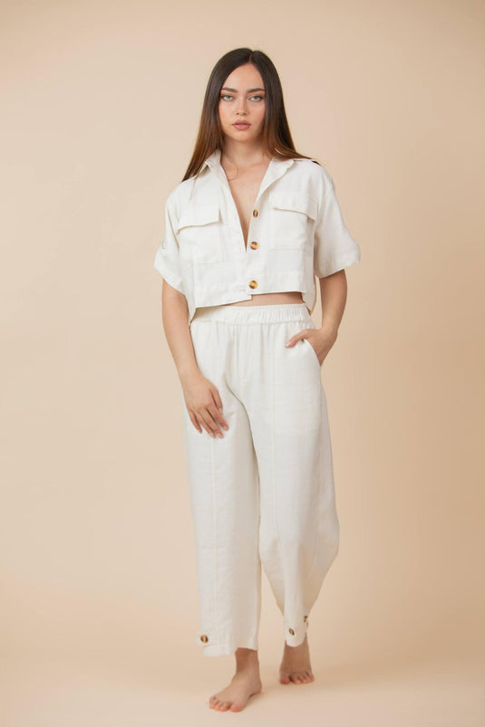 Crop Set Ivory